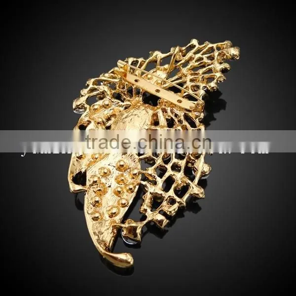 Luxury Crystal Rhinestone Brooch for Wedding Bridal Brooch Bouquet photo-2