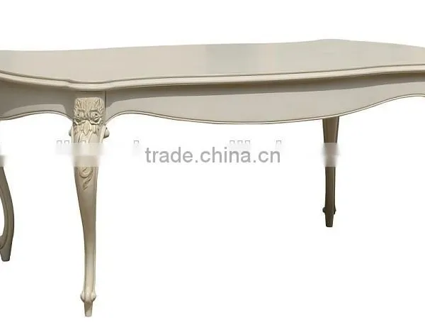 French Style Rustic Wooden Dining Table