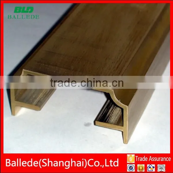 As per Drawing Brass Stair Handrail Decorative Brass Hanfrail photo-2