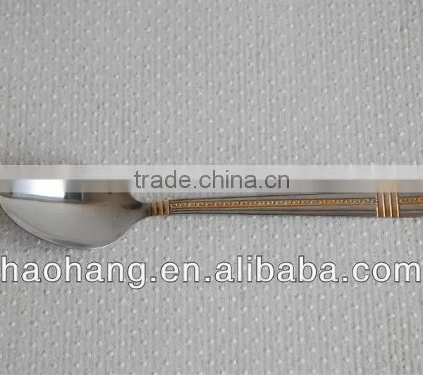 2013 Most Popular Gold - Plated Stainless Steel Unique Dinnerware Set photo-2