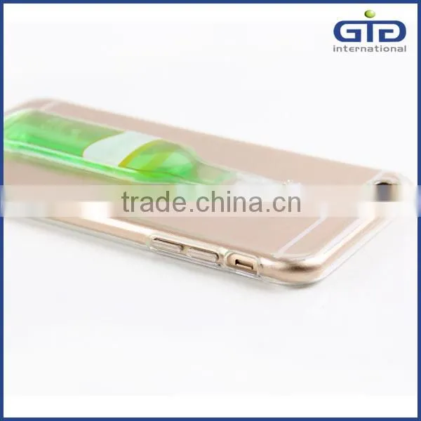 [GGIT] Wholesale New Liquid Beer Phone Case With Holder for IPhone 6 photo-3