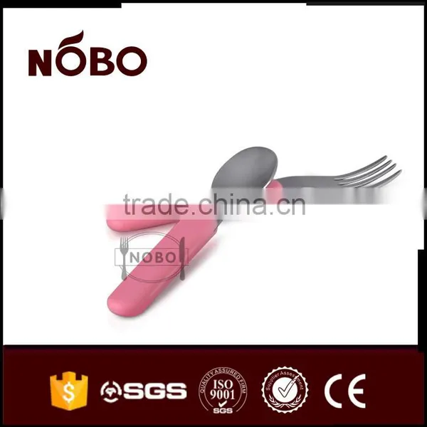 Stainless Steel Elegant Travel Fork and Spoon Gift Set photo-2