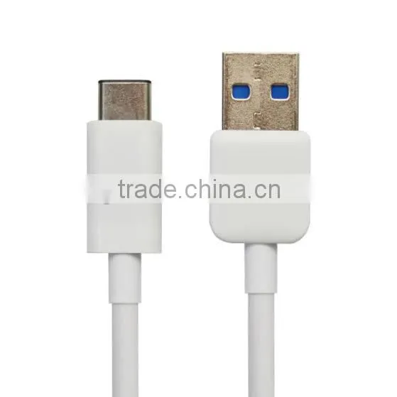 Reversible USB 3.1 Type C Male to USB 3.1 Type-A Male 10Gbps SuperSpeed Data Cable