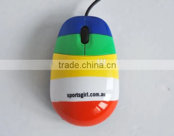 OEM Customize Logo Computer/Laptop USB Wired Optical Mouse photo-3