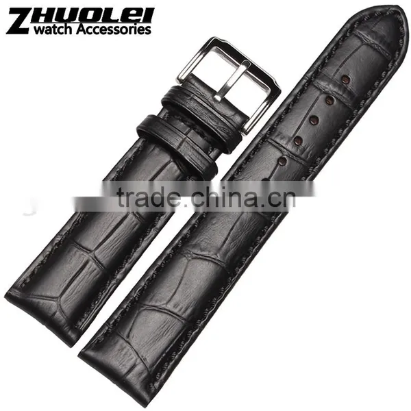 18|19|20|21|22mm High Quality Genuine Leather Men and Women's Watch Strap With Fashionable Buckle photo-3