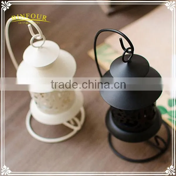 Wholesale Metal Lantern Candle Holder Hanging Home Decorations photo-5