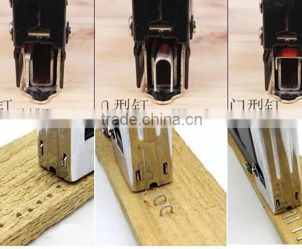 Manual Nail Staple Gun Stapler for Wood Furniture Door Upholstery Framing Nail Gun photo-6