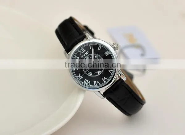 Cool Brand Men Luxury Japan Movement Watch Unisex Quartz PU Leather Watches 2 Colors photo-5