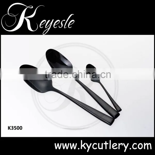 Black Gold Cutlery,cutlery Black Stainless,black Metal Cutlery Quality Choice photo-2