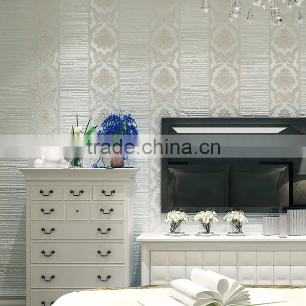 Fireproof Interior Embossed Self Adhesive Home Wallpaper photo-2