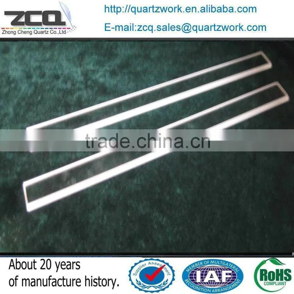 Thin Quartz /fused Silica Glass Sheet 75*75*28*2 photo-3