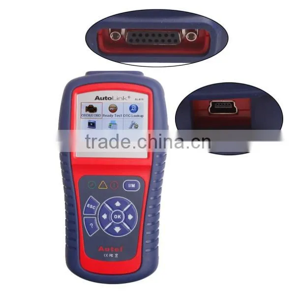 Original Autel AutoLink AL419 Bright Color Coded LEDs and Built-in Speaker Provide Support Online Update photo-3