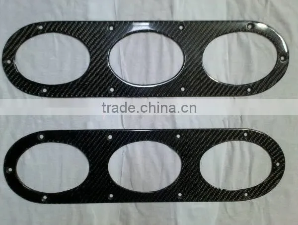 CNC Machined Carbon Fiber Composite Parts, Carbon Fiber Prepreg Plate, Factory Carbon Fiber Customize Cnc Cut Plate photo-2