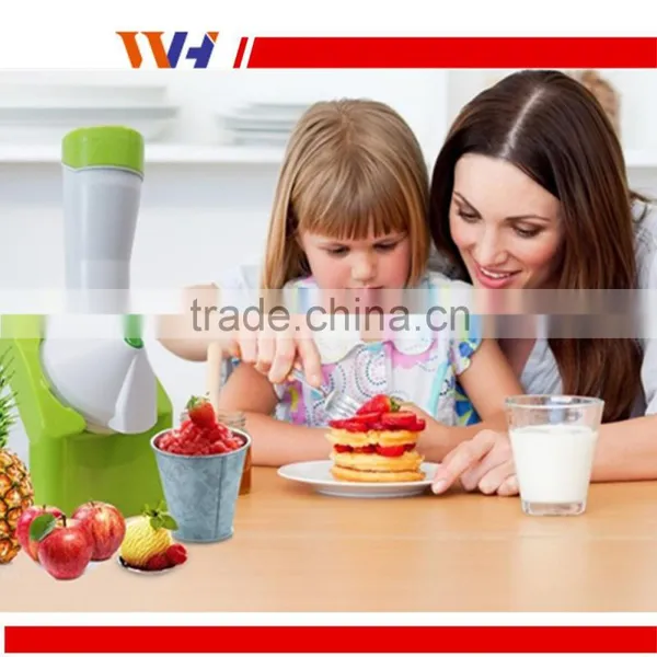 New Way for Friute Eating Self Cooling Home Made Ice Cream Maker photo-3