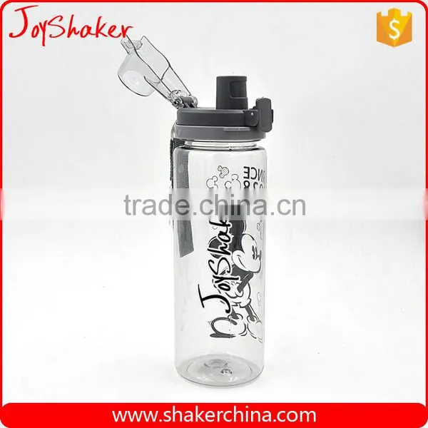 Tritan Material 600ML Airtight Plastic Water Bottle BPA Free photo-3