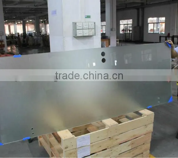 High Quality Frosted Glass Door With EN12150 Certificate photo-3
