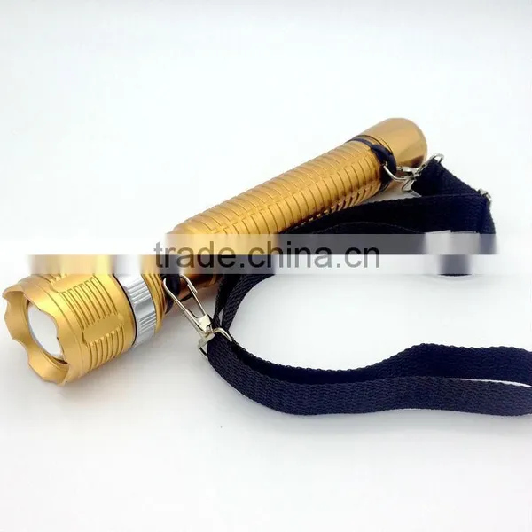 1W Powerful Led With 3D Batteries Zoom Adjustable Flashlight photo-6