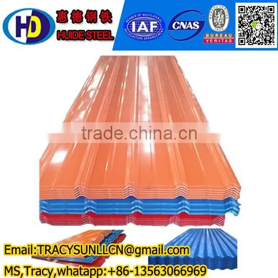 High Quality Galvanized Sheet Material Corrugated Steel Sheet for Roofing photo-5