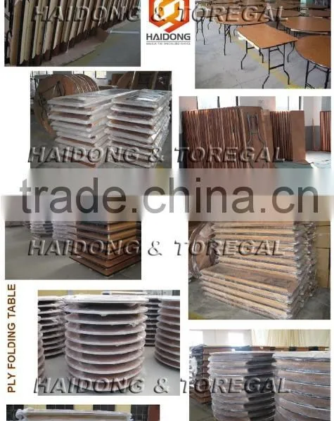 Plywood Round Banquet Table for Wedding and Party photo-3
