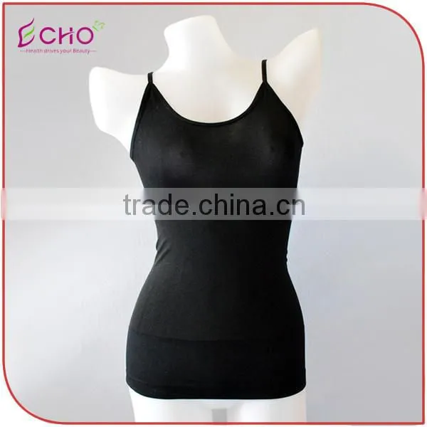 Body Shapewear Women Black&Nude Belvia Slimming Top photo-4