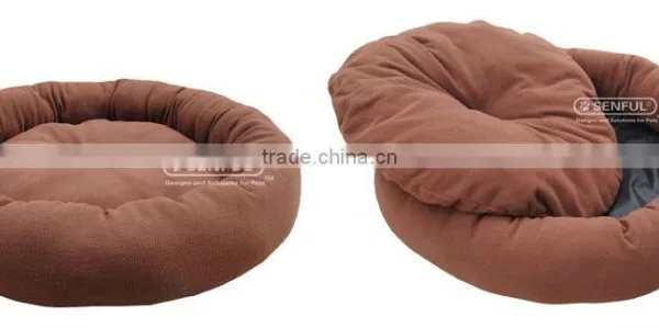 Donut Style Faux Pet Bed