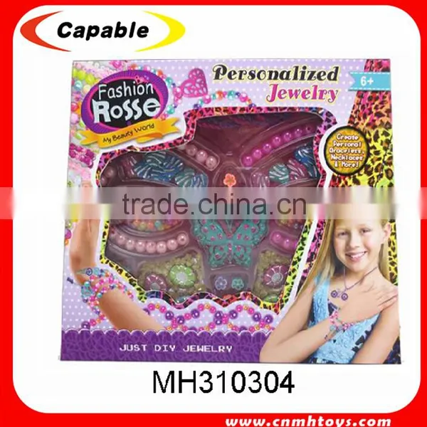 Girl Toy Jewelry DIY Plastic Beads Set for Sale photo-2