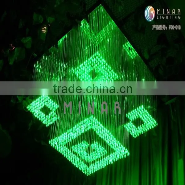High Quality 0.75mm Decorative Plastic Ceiling Side Glow Optic Fiber Light photo-3