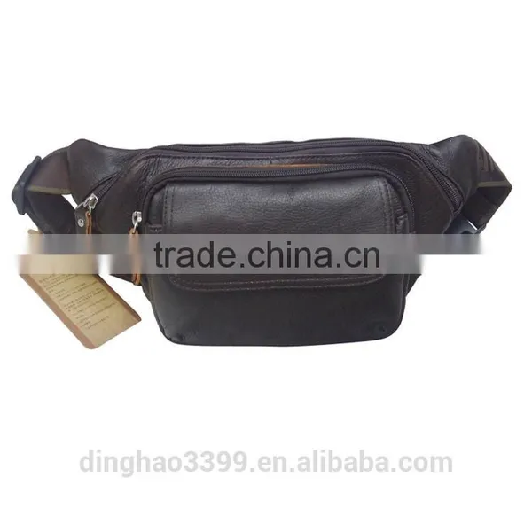 New Arrival Bags Vintage PU Leather Men Waist Sports Bags Outdoor Travle Belt Wallets