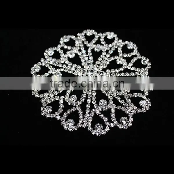 2015 Wedding Dress Crystal Rhinstone Applique for Bridal photo-2