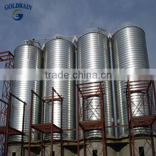 China Supplier Galvanized Bolted Metal Grain Silo