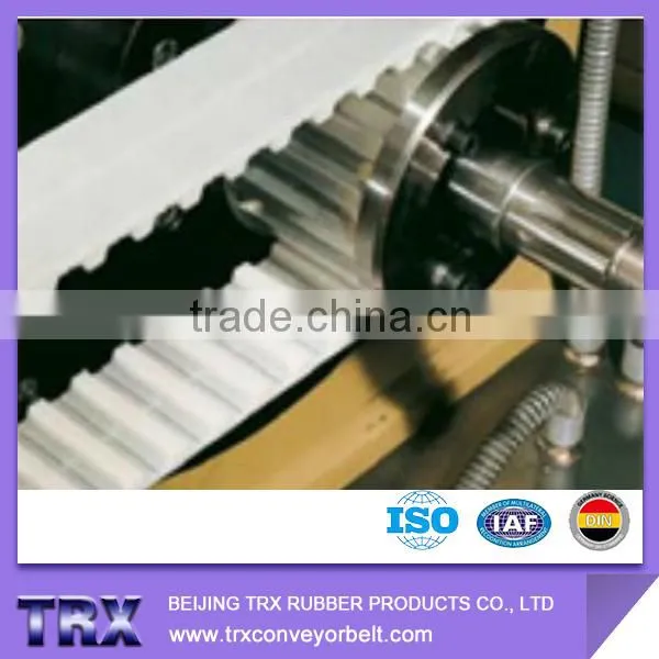 Different Thickness Food Grade FDA PU Conveyor Belt Different Pattern Logner Lasting More Smooth for Production