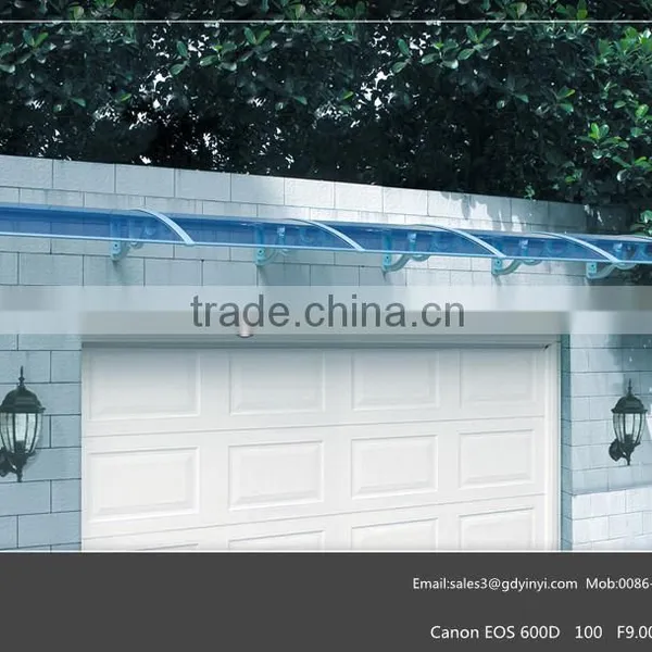 Large Polycarbonate Plastic Door Canopy, Rain Shelter Window Awning photo-4