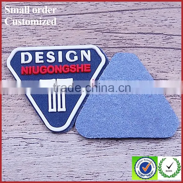 Black Designer Clear Brand Name Embossed Hologram Label Paper photo-2