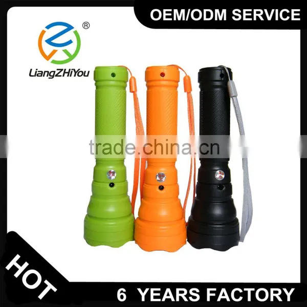 Promotional Gift Rechargeable ABS Led Flashlight With High Bright Led Bulb photo-5