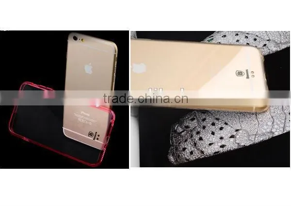 Baseus Luste Series Clear PC Back+TPU Bumper Case for Iphone 6 Plus photo-5