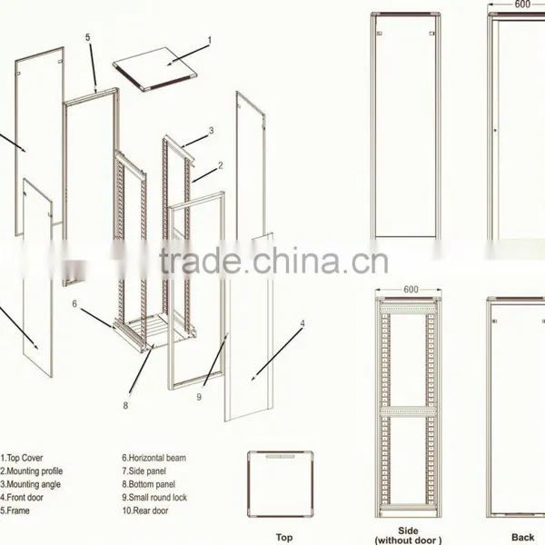 19inch Floor Stand Server Case photo-4