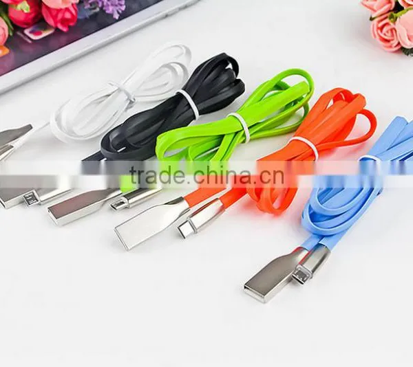 Fast Charge 2.0 Current Usb Data Sync Cable Charger Cable Metal Head Data Charging Cable photo-4