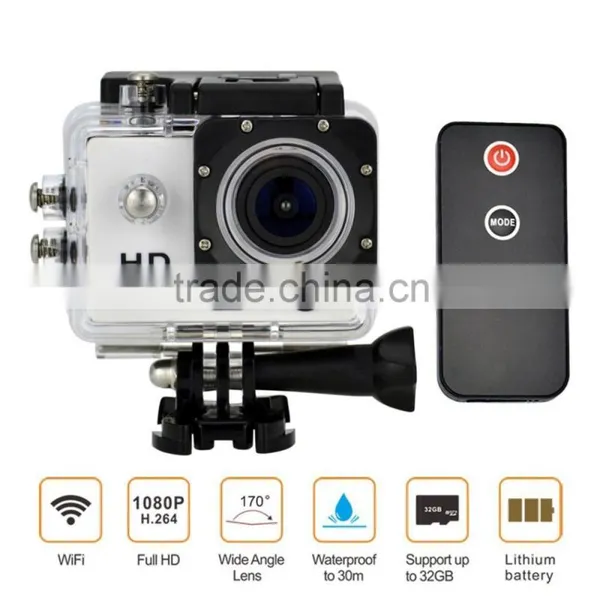 2.0inch Wifi Remote Control Sports Action Camera Sj4000 for Bike/motorbike/skiing/ Skating photo-4