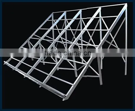 Ground Single Pole (Adjustable) Solar PV Mounting System - Pole Rack System photo-5
