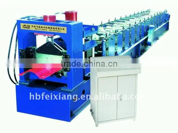 Metal Roof Ridge Roll Forming Machine Rolling Machine photo-3