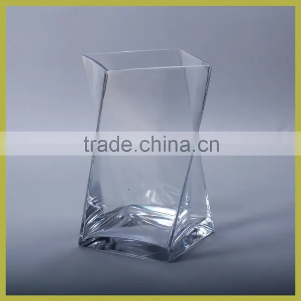 Unique Glass Vase for Wedding Stage Decoration