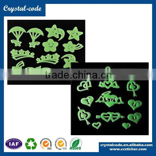 Eco-friendly Customized Size Glow in the Dark Sticker for Wall Decoration photo-6