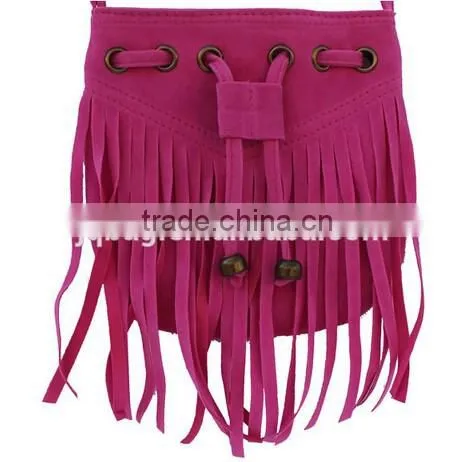 Children Tassel Shoulder Kid Handbag photo-2
