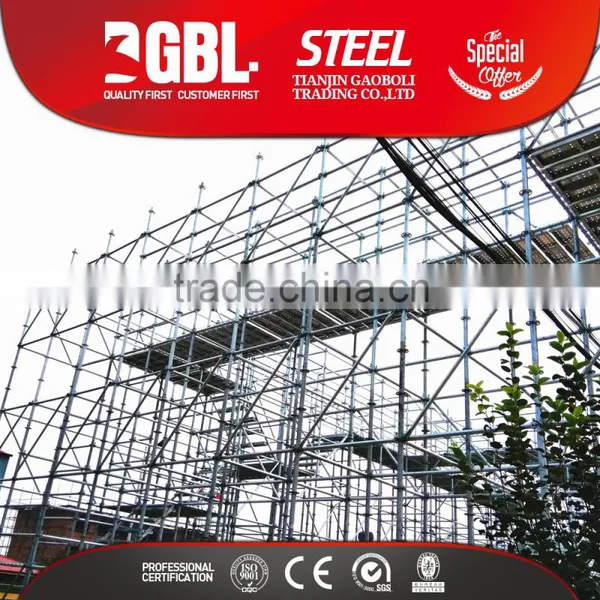 Top Sales Building Material Q235 Steel Scaffolding Ringlock