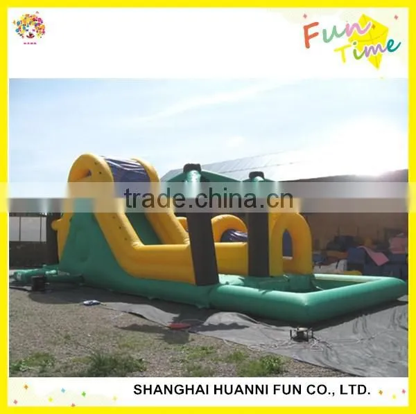New China Guangzhou Inflatable Water Slide With Pool Price photo-2