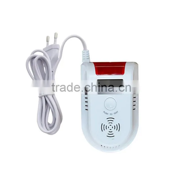 Small Electronic Built-in Siren Combustible Gas Detector Alarm Sensor 433MHz photo-2