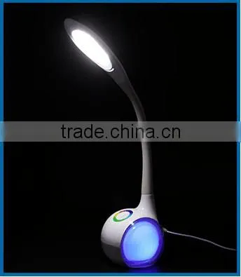 2016 Hot Sale Rechargeable Color Sensor Touch Led Desk Light photo-4