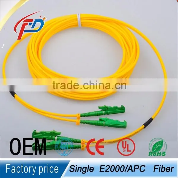 Duplex E2000/APC-SC/APC Fiber Optic Cable Patch Cord photo-6