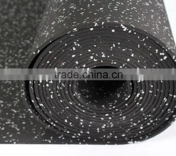 Anti-Slip Safty Fitness Rubber Floor Mat Rolls Function Flooring photo-4