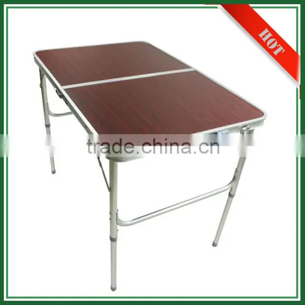 Wholesale MDF Aluminum Tube Adjustable Camping Table Folding Camping Table photo-5